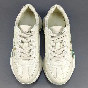 GUCCI Rhyton leather trainer - Image 3