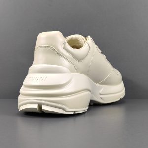 GUCCI Rhyton leather sneakers - Image 4