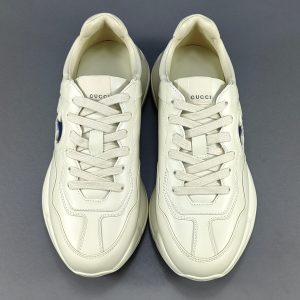 GUCCI Rhyton leather sneakers - Image 3