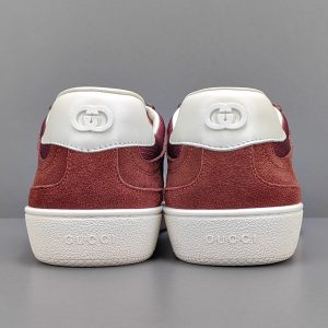 Interlocking G Suede And Canvas Sneakers - Image 6