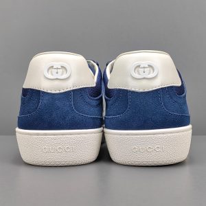 Interlocking G Suede And Canvas Sneakers - Image 6