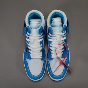 Off-White x Air Jordan 1 Retro High OG ‘UNC’ - Image 3