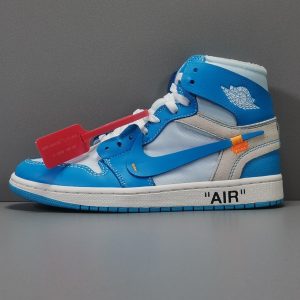 Off-White x Air Jordan 1 Retro High OG ‘UNC’ - Image 1