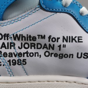 Off-White x Air Jordan 1 Retro High OG ‘UNC’ - Image 10