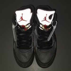 OW x AJ5 Muslin-Fire Red - Image 13