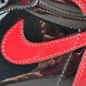 Air Jordan 1 High OG “Bred Patent” High Top Vintage Basketball Shoes - Image 12