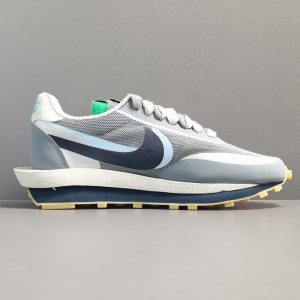 CLOT xSacai x NiKe  LDWaffle “Cool Grey“ - Image 5