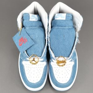 Air Jordan 1 High OG “Denim” Retro Casual Basketball Shoes - Image 3