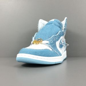 Air Jordan 1 High OG “Denim” Retro Casual Basketball Shoes - Image 2