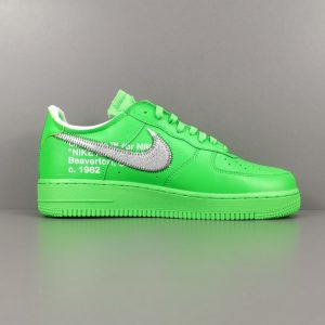 Off-White X Nike Air Force 1 LOW X“Green“ - Image 5