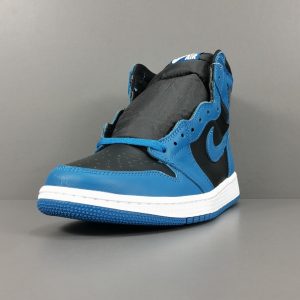 Air Jordan 1 Retro High OG “Dark Marina Blue” High Top Vintage Basketball Shoes - Image 2