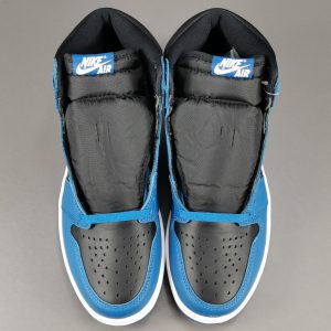 Air Jordan 1 Retro High OG “Dark Marina Blue” High Top Vintage Basketball Shoes - Image 3