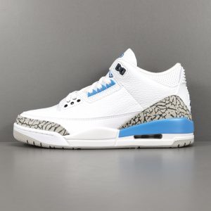 Jordan Air Jordan 3 Mid Top Retro Basketball Shoes - Image 1