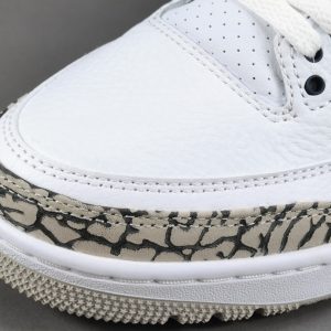 Jordan Air Jordan 3 Mid Top Retro Basketball Shoes - Image 9