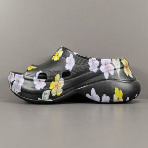 Balenciag * Pool Crocs Slide Versatile Fashion Slips - Image 1