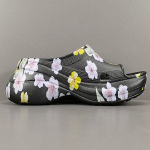 Balenciag * Pool Crocs Slide Versatile Fashion Slips - Image 4