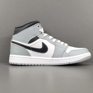 Air Jordan 1 Mid ＂Light Smoke Grey ＂ - Image 5