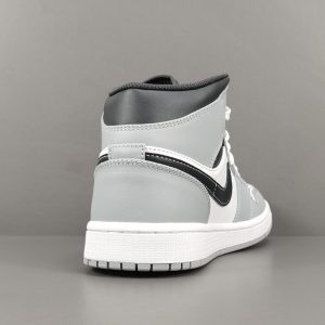 Air Jordan 1 Mid ＂Light Smoke Grey ＂ - Image 4