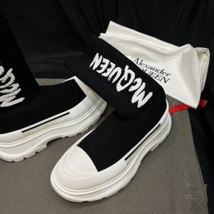 Logo Intarsia Chunky Sock Sneaker - Image 5