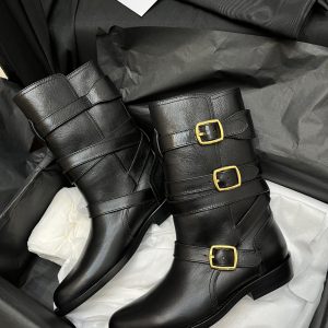 Triple Buckles Boots - Image 1