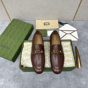 Horsebit webbing loafers - Image 1