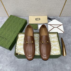 Horsebit webbing loafers - Image 1