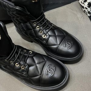 Platform Plain Toe Rubber Sole Lace-up Casual Style - Image 6