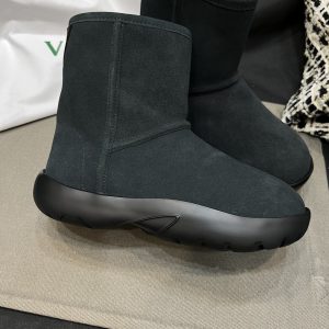 Casual Style Suede Plain Logo Boots - Image 3