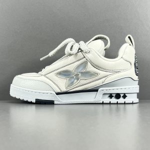 SKate leather fashion sneakers - Image 1