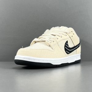 Albino & Preto X  Nike  SB Dunk Low Pro “Pearl White “ - Image 2