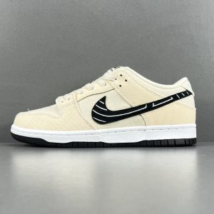 Albino & Preto X  Nike  SB Dunk Low Pro “Pearl White “ - Image 1