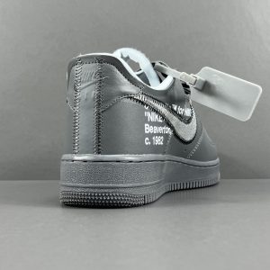 Off-White x Nike  Air Force 1  Low “Grey“ - Image 4