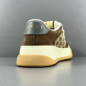 GUCCI Rubber Sole Logo Low-Top Sneakers - Image 4