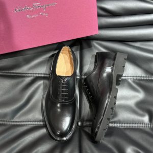 Men??s business casual leather shoes Oxford shoes - Image 3