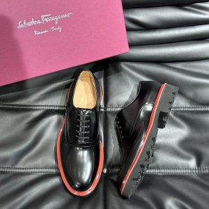 Men??s business casual leather shoes Oxford shoes - Image 2