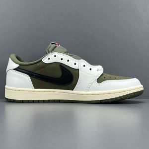 Travis Scott x Jordan Air Jordan 1 Low OG “Medium Olive” - Image 5